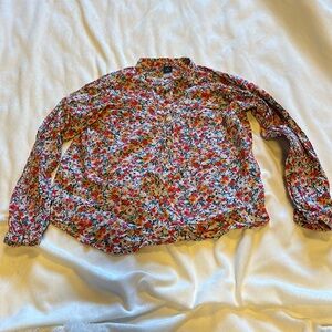 Old Navy floral girl’s blouse/top